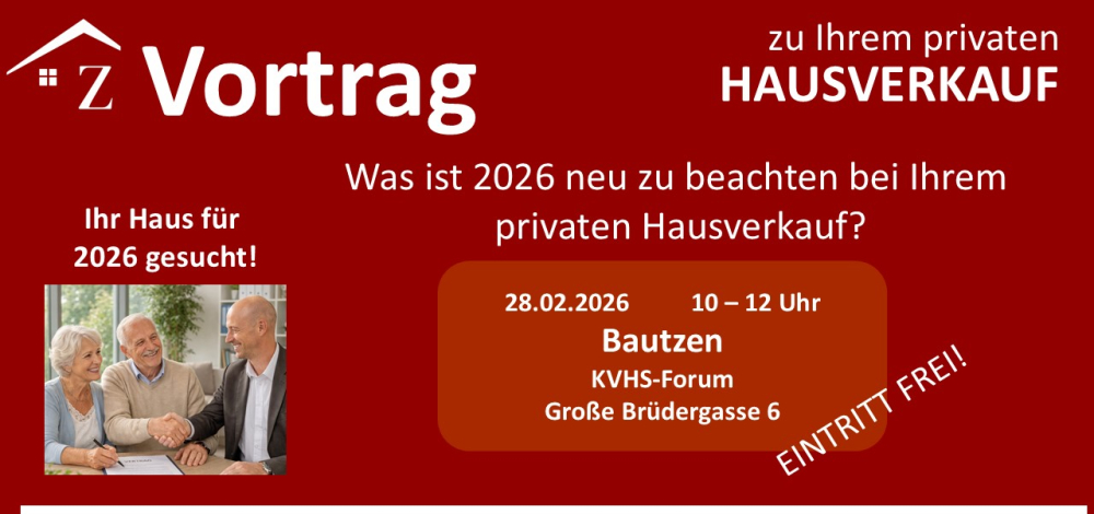 Vortrag zu Ihrem privaten Hausverkauf