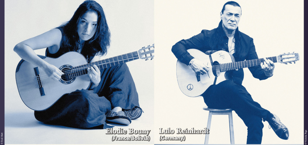 Jazztage Dresden | Nacht der Gitarren | Lulo Reinhardt, Alexandra Wittingham, Elodie Bouny, Lucas Imbiriba