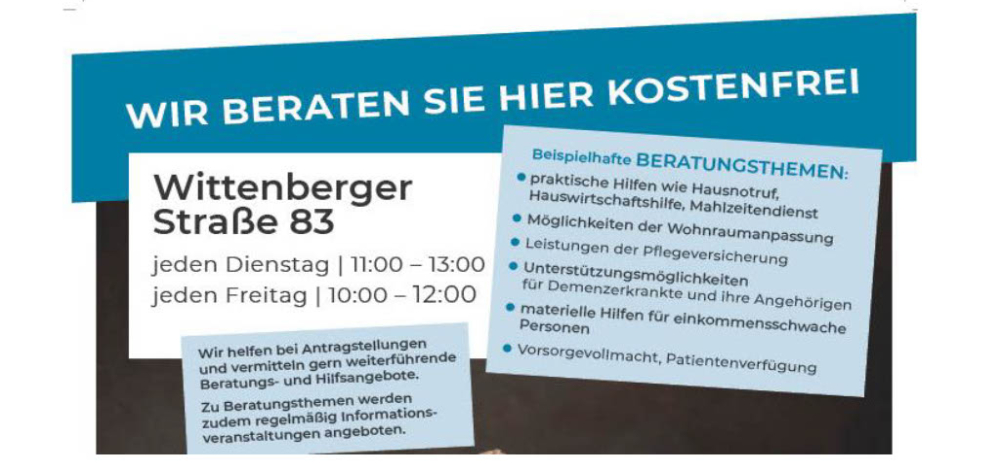 Soziale Beratung für Senior*innen und Angehörige