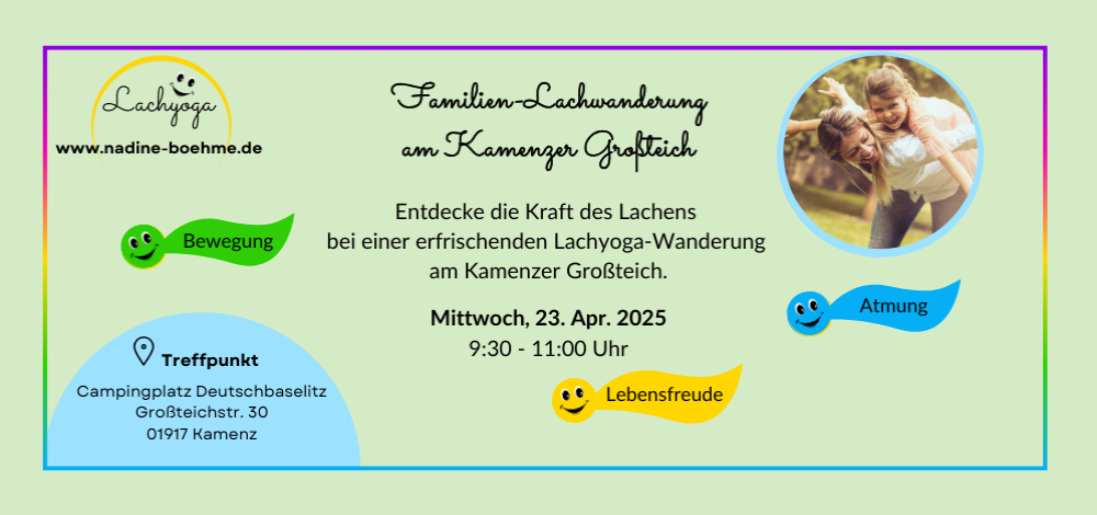 Familien-Lachwanderung am Kamenzer Großteich
