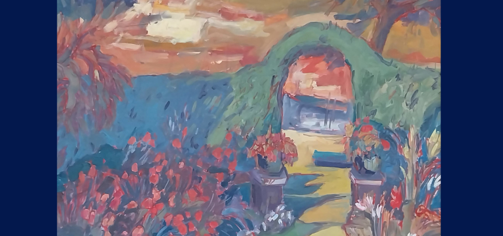 OFFENER GARTEN - OFFENES ATELIER Malerei: C. Domke / Keramik: Stefanie Werner