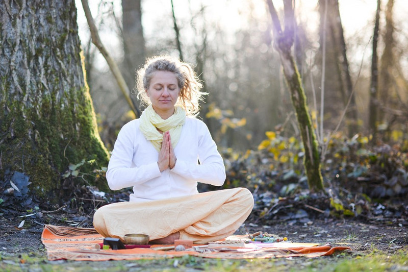 Yoga im Klosterpark