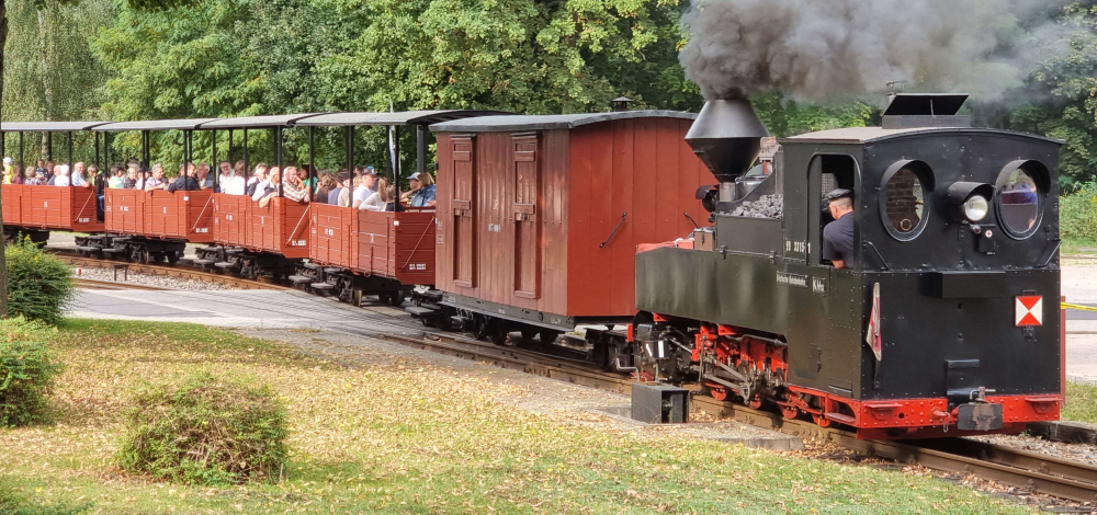 Historischer Dampflokbetrieb Waldeisenbahn Muskau