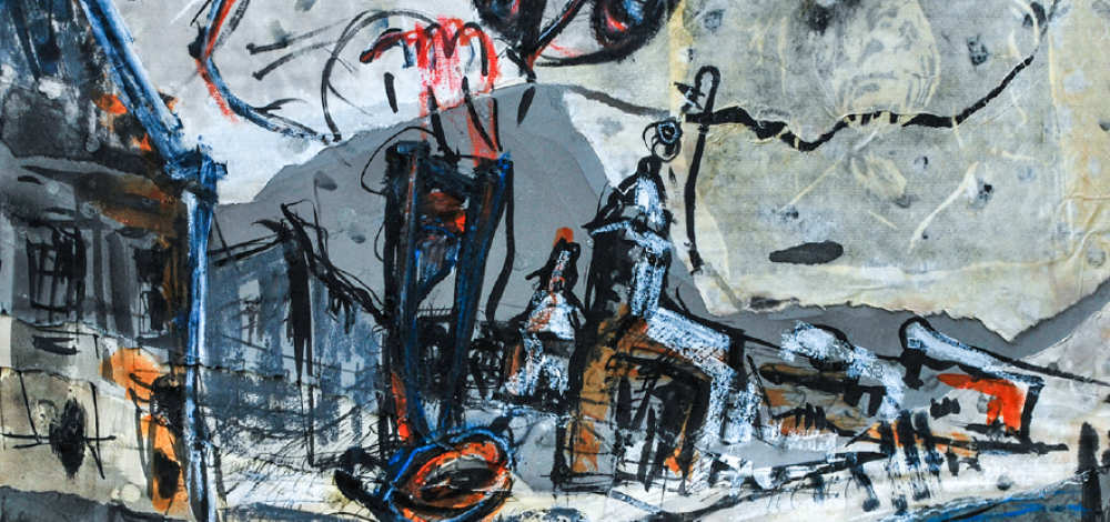 "Jens Hackel - ein Maler seiner Stadt"  Gedenkausstellung zum 60. Geburtstag und 15. Todestag