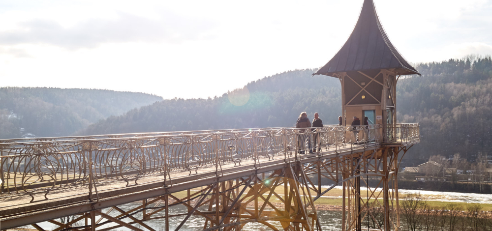 Winterlicher Stadtspaziergang