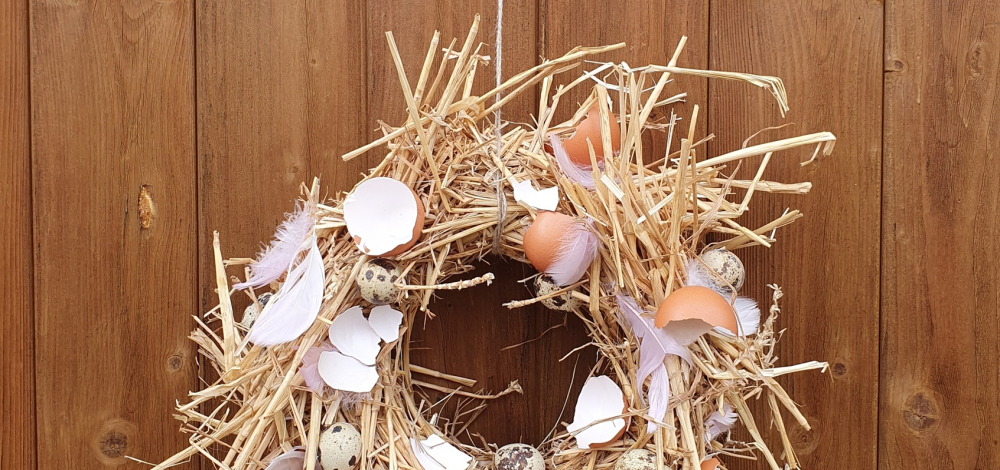 Osterkränze basteln