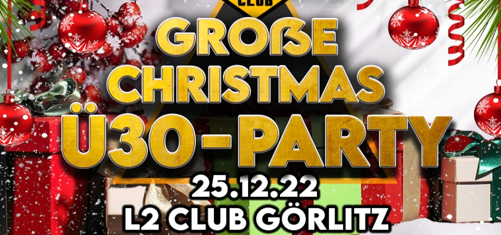 Große Christmas Ü30-Party // L2 Club
