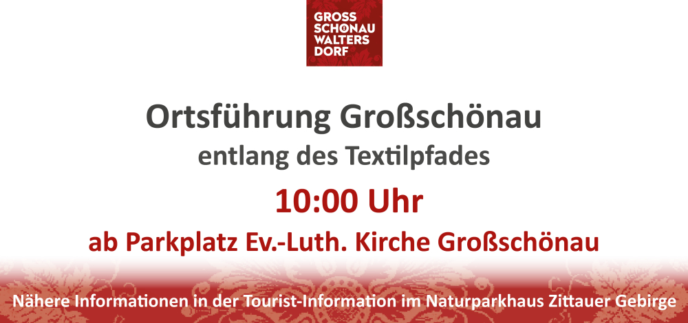 Ortsführung Großschönau entlang des Textilpfades