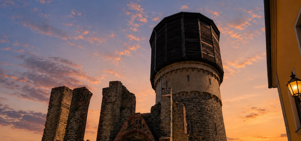 Abendzauber: Bautzens Gassen und die Mönchskirchruine & Wasserturm