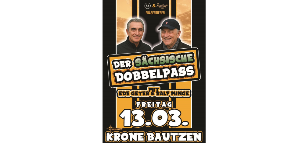 Der sächsische DOBBELPASS mit Ede Geyer und Ralf Minge