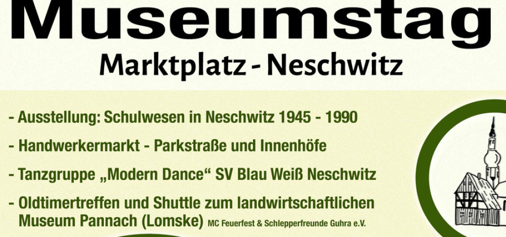 Museumstag mit Handwerkermarkt