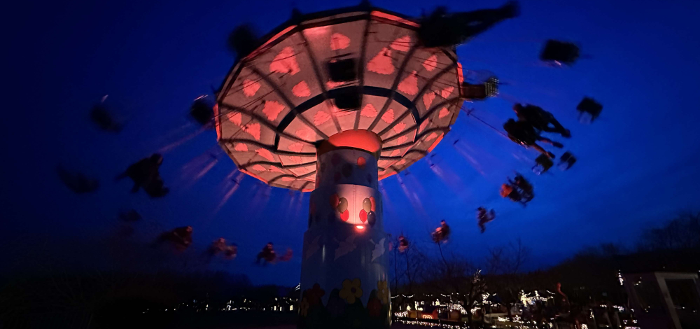 Winterferien im Sonnenlandpark mit Lichterwelten, Wildpark, LaserShow und Winterattraktionen