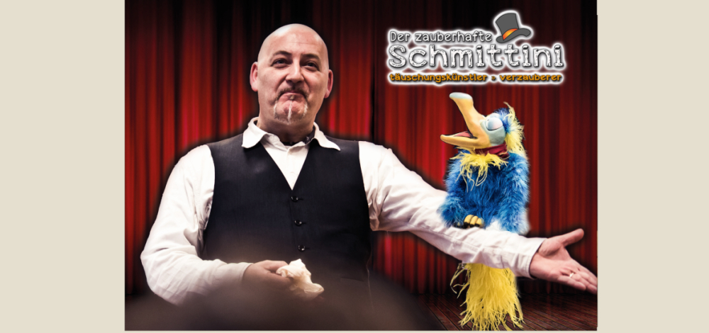 Der zauberhafte Schmittini - Zauberei für Kinder von 4-10 Jahre