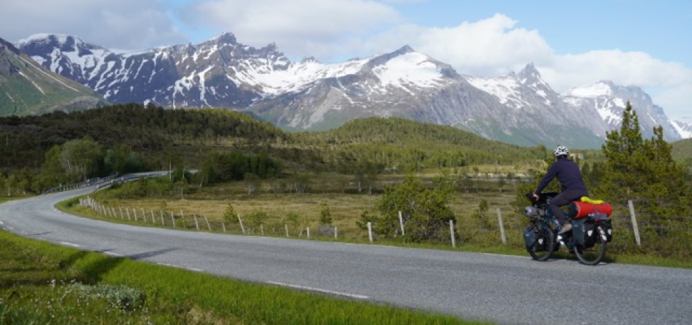 Mit dem Fahrrad zum Nordkap - 10.000 km durch Skandinavien und das Baltikum