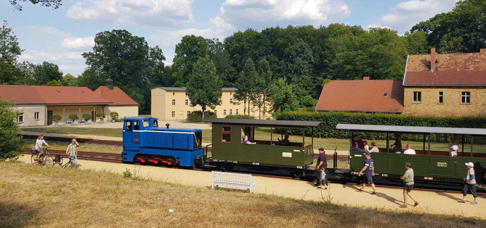 Sommerferienfahrten bei der Waldeisenbahn Muskau