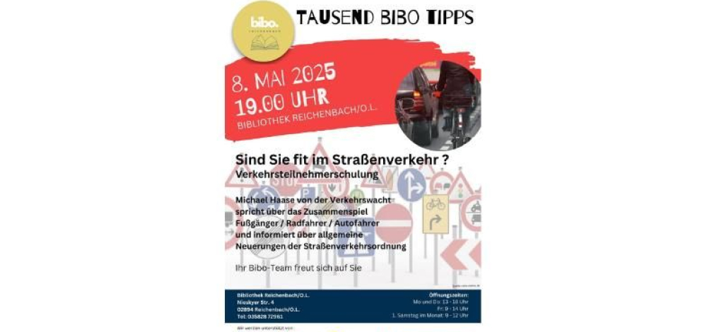 Tausend Bibo-Tipps: Sind Sie fit für den Straßenverkehr?