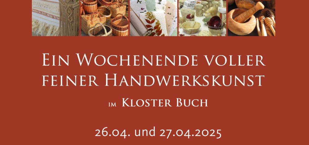 Ein Wochenende voller feiner Handwerkskunst - Handwerkermarkt