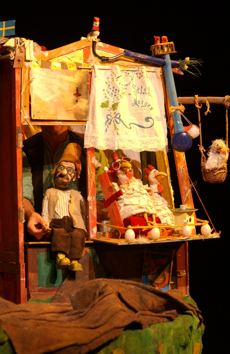 Puppentheater im Sonnenhäusel: "Aufruhr im Gemüsebeet" (P4)