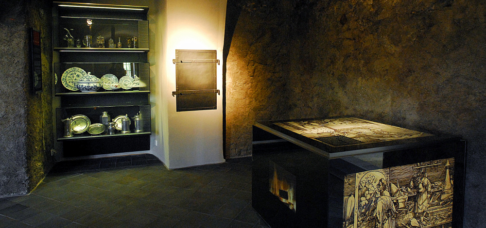 Sonntagsführung: „Schlemmerey“ im Jagdschloss „Klippenstein“ und in der „Schwarzen Küche“