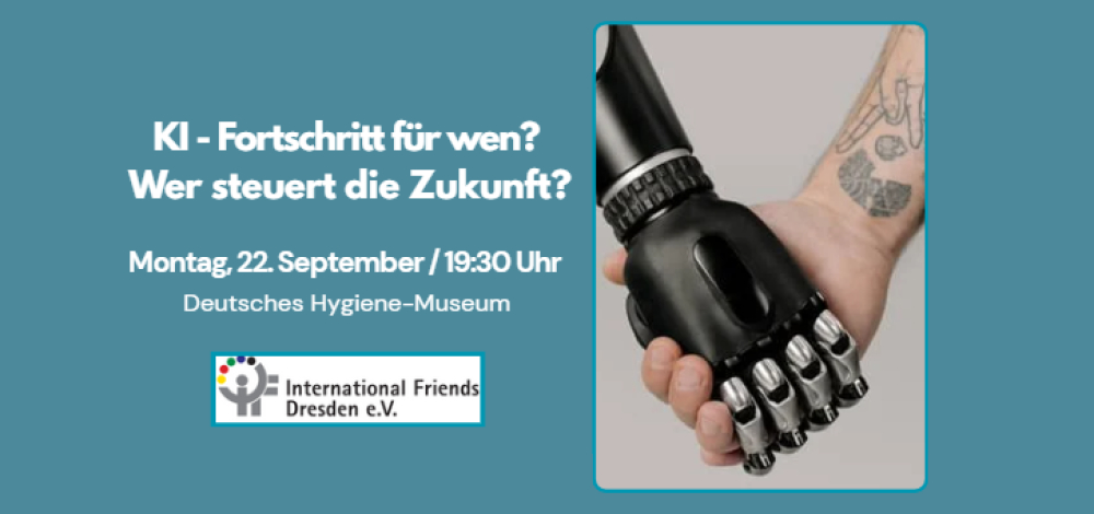 KI – FORTSCHRITT FÜR WEN? WER STEUERT UNSERE ZUKUNFT?