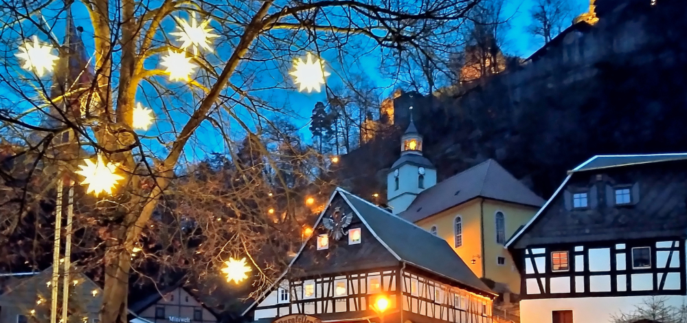 Märchenhaft romantischer Advent am Berg Oybin