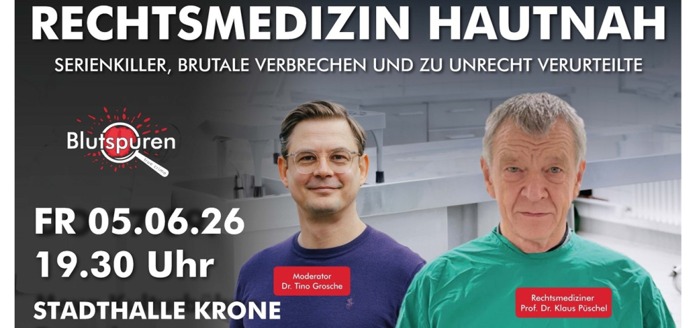 Prof. Dr. Klaus Püschel – Rechtsmedizin hautnah – True Crime in Bautzen
