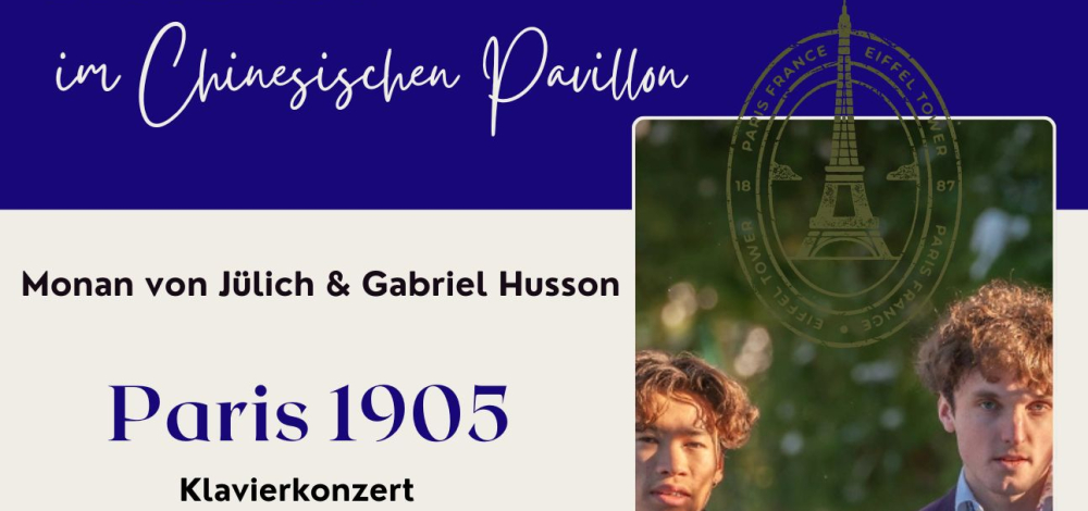 KLAVIERKONZERT mit Monan von Jülich & Gabriel Husson