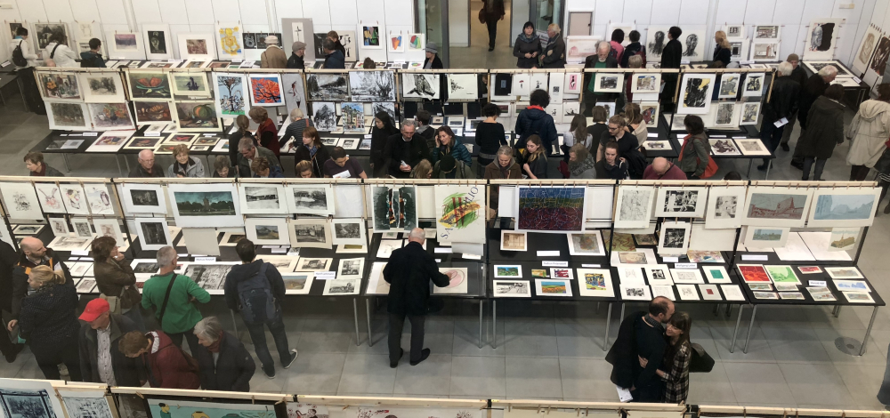 43. Dresdner Graphikmarkt - DER Marktplatz für zeitgenössische Grafik
