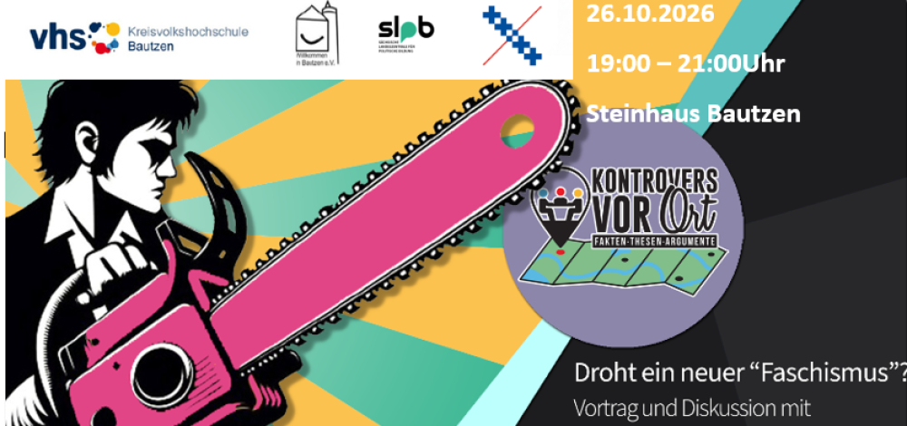 Kontrovers vor Ort: "Droht ein neuer Faschismus?" Vortrag/Diskussion mit Prof. Klaus Neumann