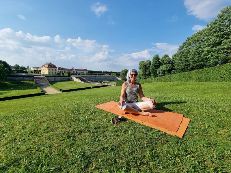 "Yoga im Barockgarten Großsedlitz"