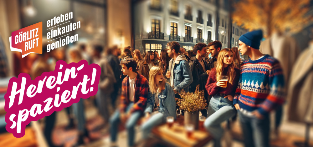 HEREINSPAZIERT! Görlitz – Shopping & Genuss mit verlängerten Öffnungszeiten