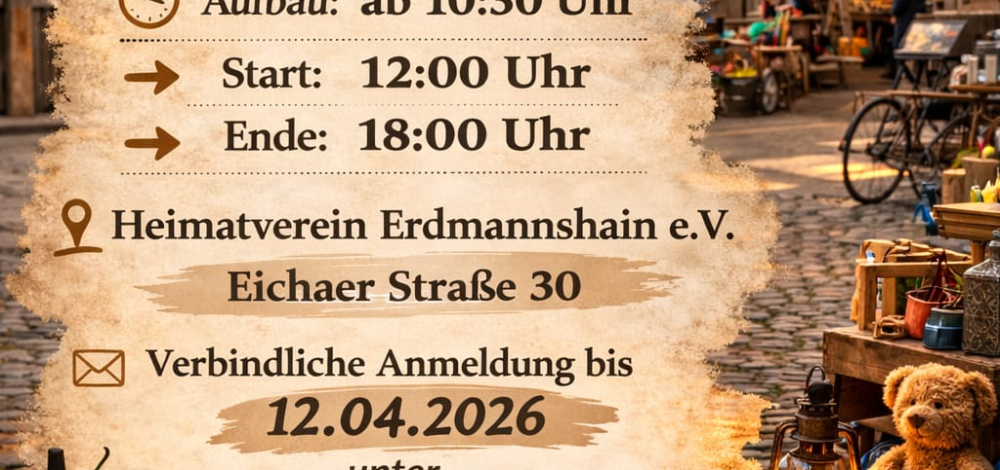 4. Scheunentrödeln in Erdmannshain