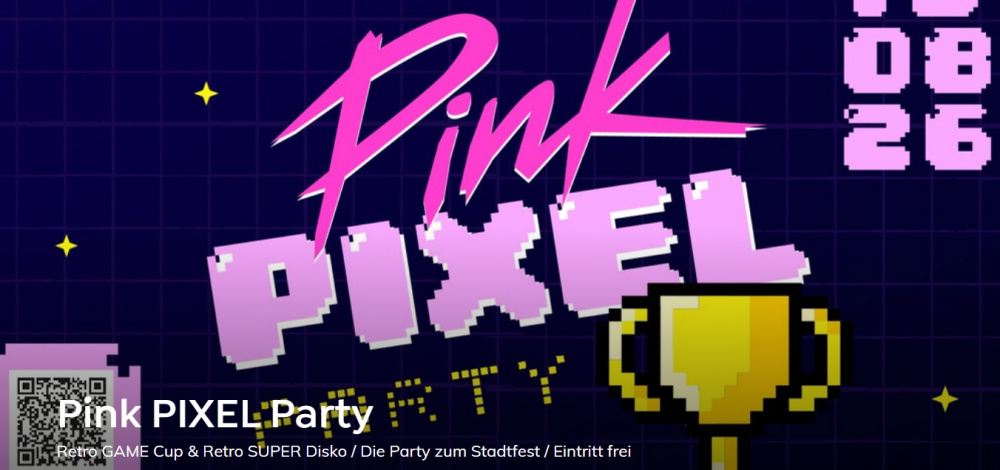 Pink PIXEL Party - Filmnächte Dresden