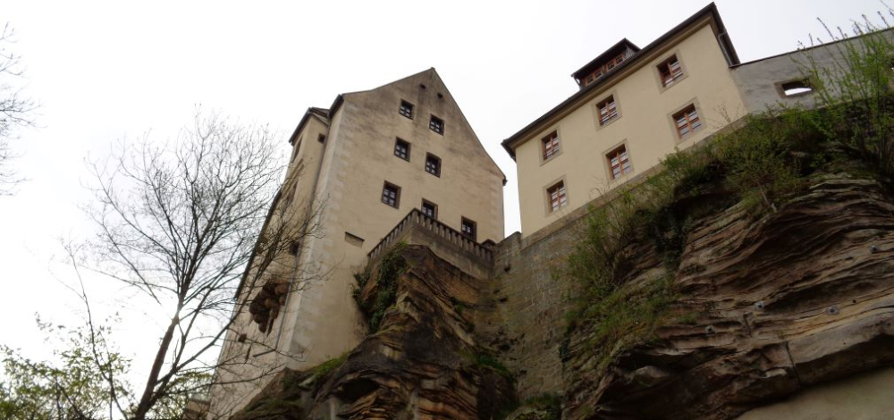 Wanderung zum Advent um Lohmen.