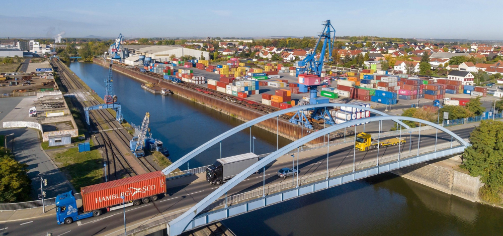 2. Regionaler Entdeckertag Sachsen - "Logistik zum Anfassen" im Hafen Riesa