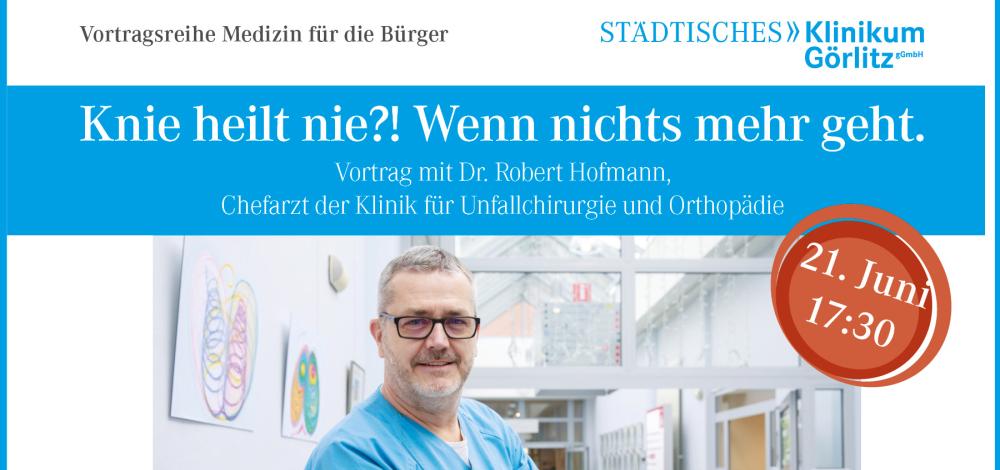 Knie heilt nie?!  Wenn nichts mehr geht.
