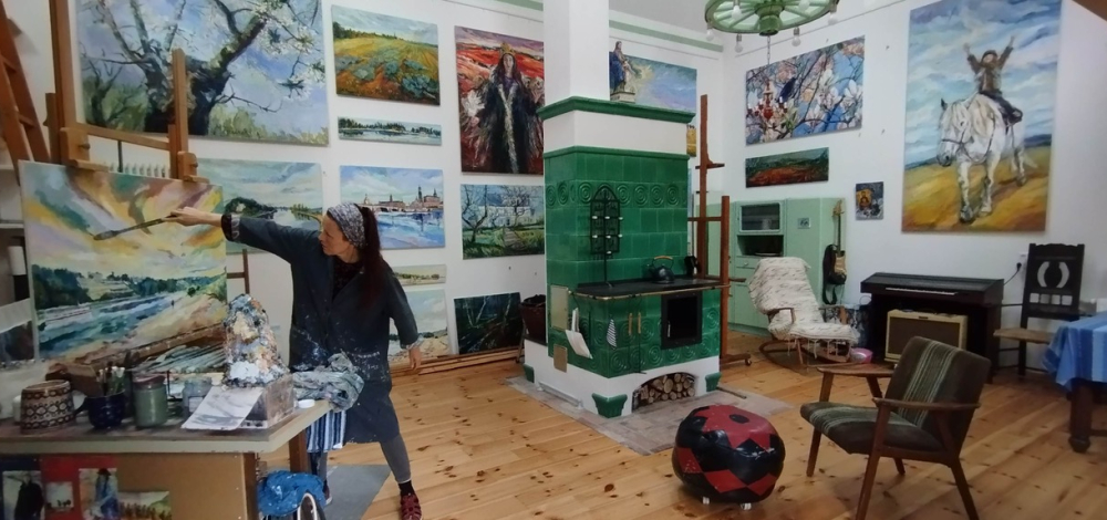 Comuneo: Atelierbesuch bei Künstlerin Mandy Friedrich