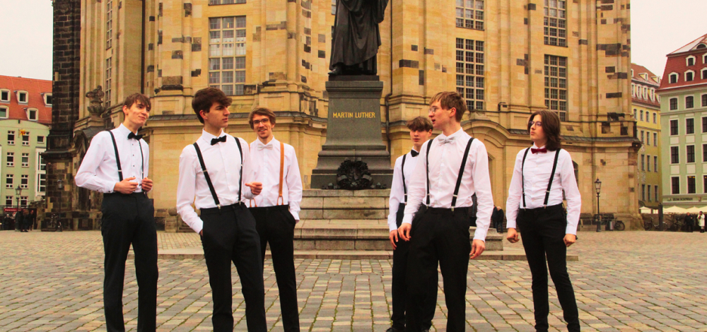 Männerchorensemble des Dresdner Kreuzchores Sonus Aeternus im Konzert