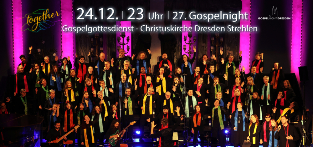 27. Gospelnight Dresden – Gospelgottesdienst