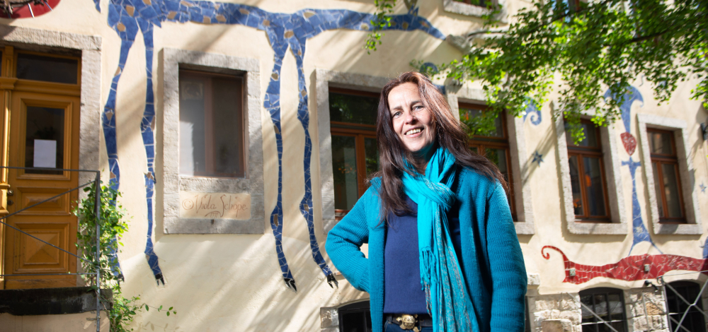 Comuneo: Atelierbesuch bei Künstlerin Viola Schöpe