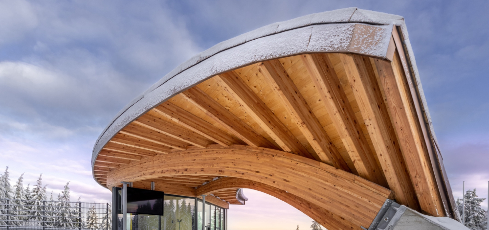 Ausstellung "Holzwege - Zukunftsfähiger Holzbau in Mitteldeutschland"