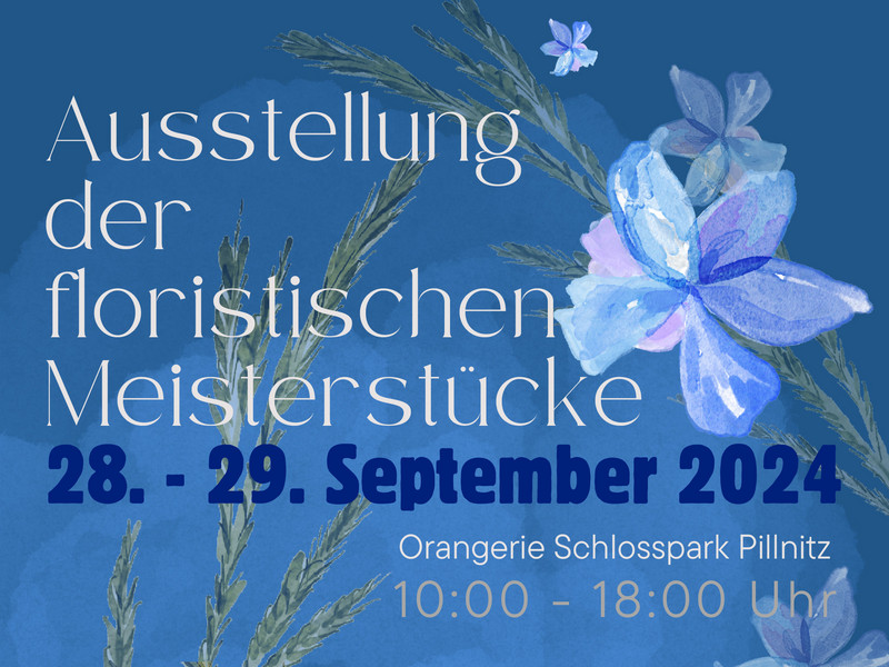 »Floristische Meisterstücke« in der Orangerie