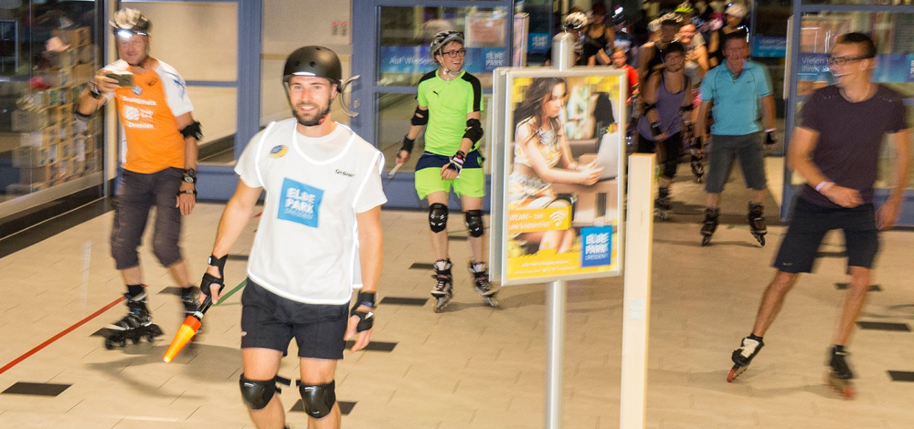 Dresdner Nachtskaten - Elbeparkrunde