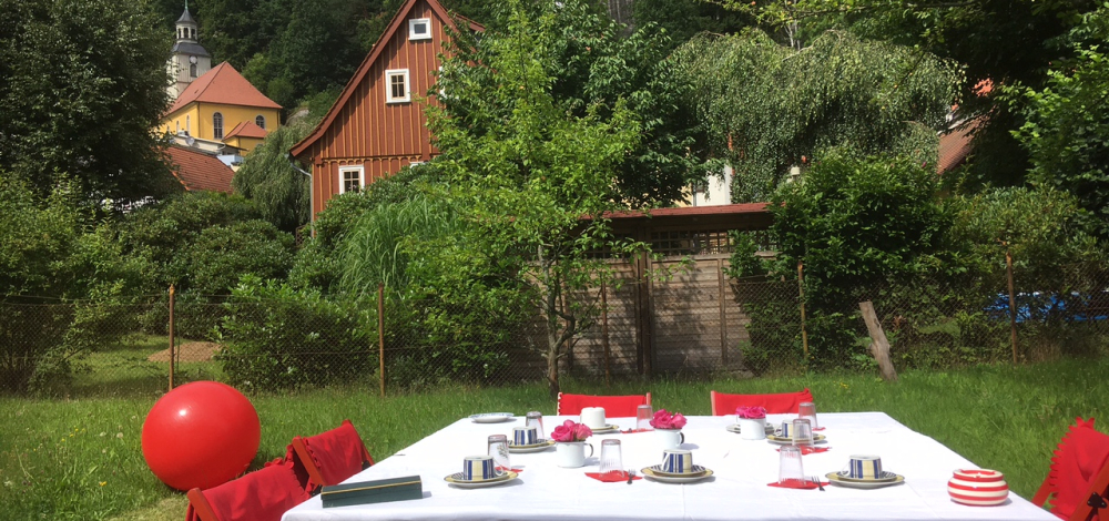 Ein Nachmittag in der Text-Weberei …