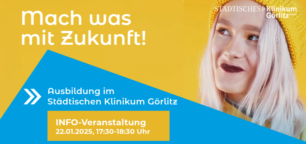 Von der Schulbank ins Patientenzimmer oder ins Büro – Ausbildungsmöglichkeiten im Klinikum Görlitz