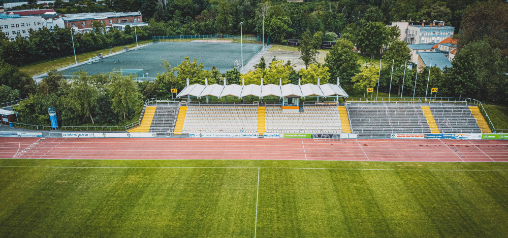 Heimspiel der FSV Budissa Bautzen – Gegner ist der VFC Plauen
