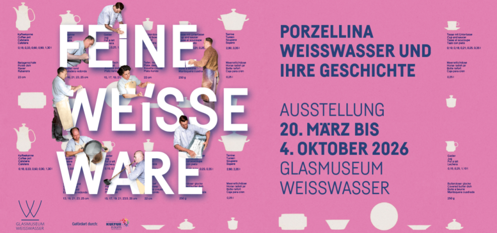 Eröffnungsveranstaltung zur Ausstellung "Feine Weisse Ware - Porzellina Weißwasser und ihre Geschichte"