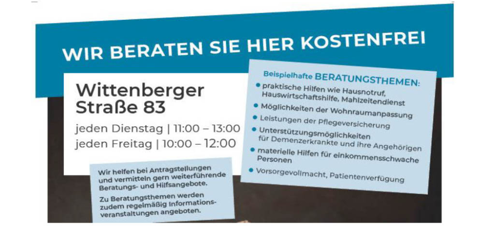 Soziale Beratung für Senior*innen und Angehörige