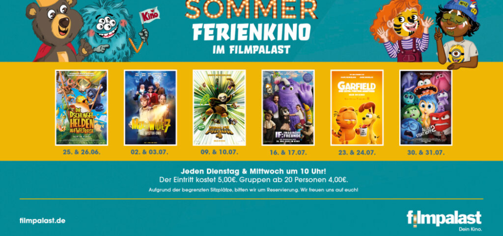 Sommerferienkino im Filmpalast: Max und die wilde 7: Die Geister-Oma