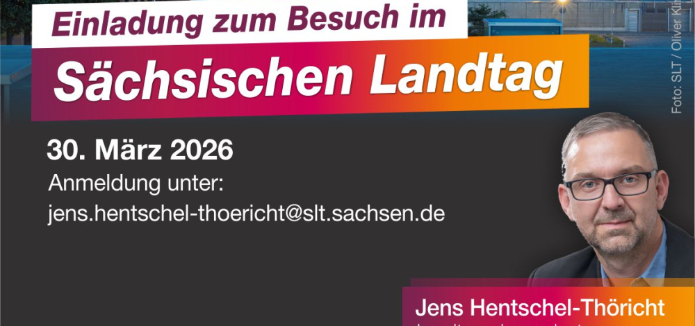 Einladung in den Sächsischen Landtag – Bürgerfahrt nach Dresden